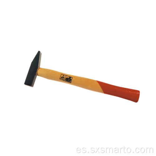 Martillo de maquinista tipo Alemania con mango de madera